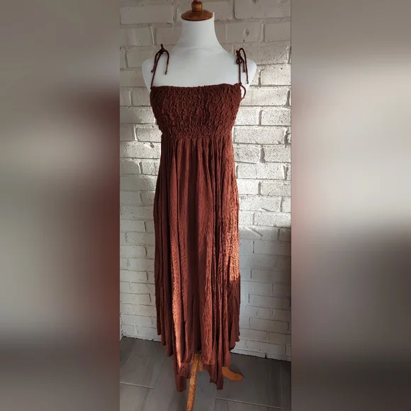 NWOT Free People Turning up the Temperature Maxi by Endless Summer Small - Picture 4 of 7